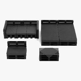 3D Pallet Furniture Black